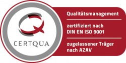 Certqua Siegel 9001 AZAV gross 4c